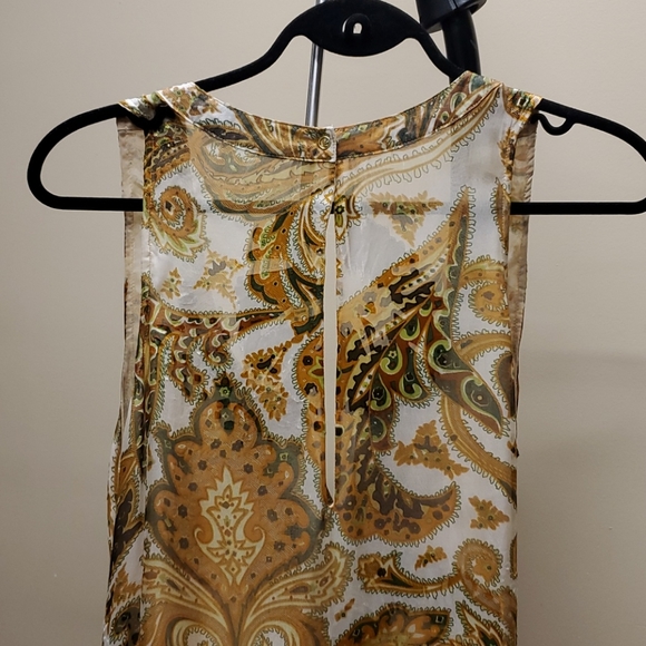 Silk maxi dress with polyester lining - Picture 4 of 4